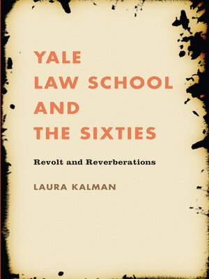 cover image of Yale Law School and the Sixties
